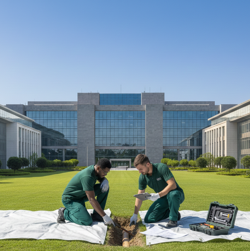 Rehabilitación de jardines institucionales